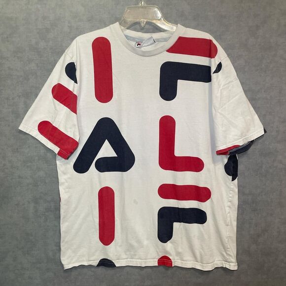 Fila graphic tee with all over graphic. - Picture 1 of 8
